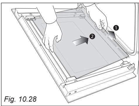DELONGHI FLM6B - FLM6N - FLM6ROED - FLM6SED - FLM6XED - SMONTAGGIO DEI VETRI INTERMEDIO E INTERNO - 4