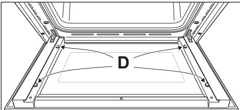 DELONGHI FLM6B - FLM6N - FLM6ROED - FLM6SED - FLM6XED - RIMONTAGGIO DEL VETRO INTERNO DOPO LA PULIZIA - 2