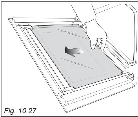 DELONGHI FLM6B - FLM6N - FLM6ROED - FLM6SED - FLM6XED - SMONTAGGIO DEI VETRI INTERMEDIO E INTERNO - 3