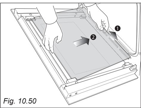 DELONGHI FLM6B - FLM6N - FLM6ROED - FLM6SED - FLM6XED - SMONTAGGIO DEL VETRO INTERNO - 8