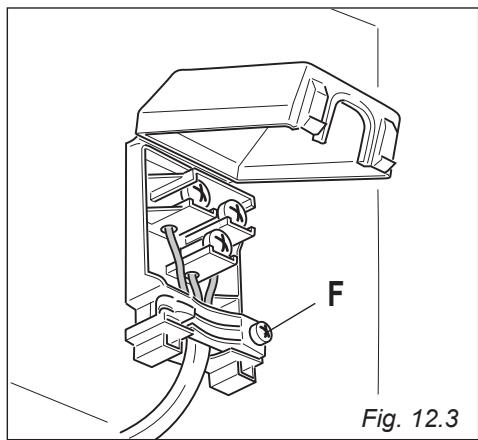 DELONGHI FLM6B - FLM6N - FLM6ROED - FLM6SED - FLM6XED - SEIZIONE DEL CAVO DI ALIMENTAZIONE TIPO "H05RR-F" - 3