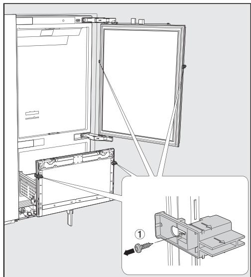 MIELE KF 2802 Vi - Preparing the cabinet fronts - 1