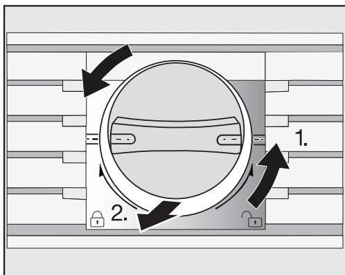 MIELE KF 2802 Vi - Changing the water filter - 1