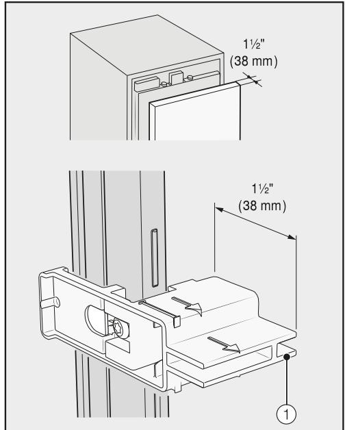 MIELE KF 2802 Vi - Aligning the refrigeration appliance - 2