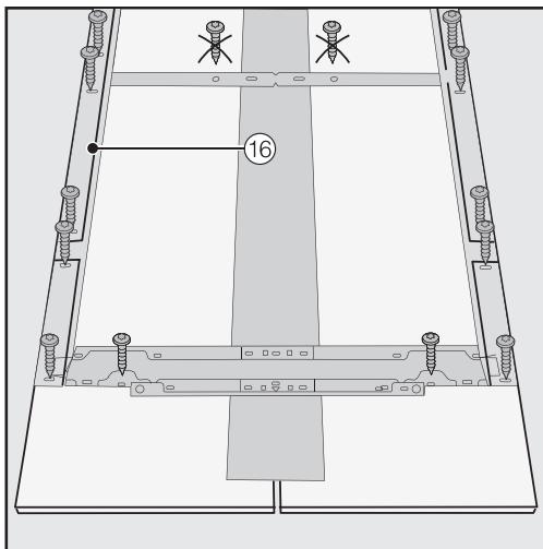 MIELE KF 2802 Vi - Preparing the cabinet fronts - 9