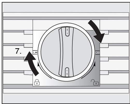 MIELE KF 2802 Vi - Changing the water filter - 4