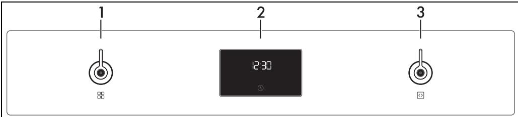 SMEG SO6302M2X - Panneau de commandes - 1