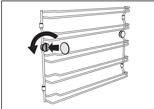 SMEG SO6302M2X - Démontage des glissières de support pour grilles et lèchefrites - 4