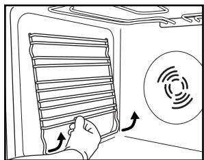 WHIRLPOOL AKP 449/IX - MOVING THE TOP HEATING ELEMENT (SOME MODELS ONLY) - 1