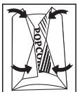 SHARP YC-MG02EC - Vigtige oplysninger om mikrobolgeovnens popcornsfungktion: - 1