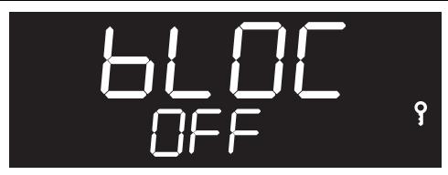 bLOC OFF