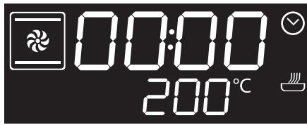 00:00 200 °C