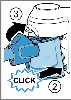 ③ CLICK ②