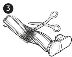 SAMSUNG VS20C85G2TN/WD - VS20C85G2TW/WD - Brosse double jet - 3