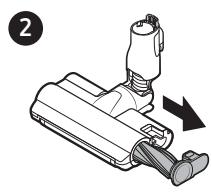 SAMSUNG VS20C85G2TN/WD - VS20C85G2TW/WD - Brosse double jet - 2