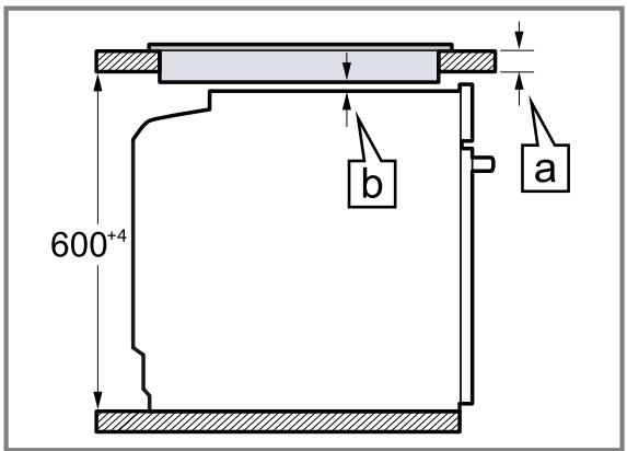 BOSCH HBG7741B1 - HBG7741W1 - Installation underneath a hob - 1