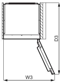 AEG SFE814D9ZC - Dimensions - 3