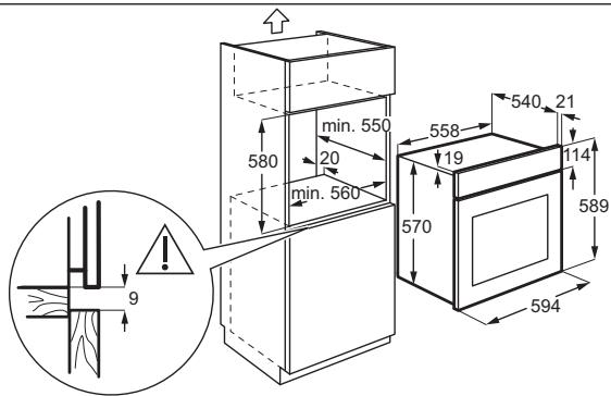 ELECTROLUX EOF5C50V  -  EOF5C50BZ - lebve - 2