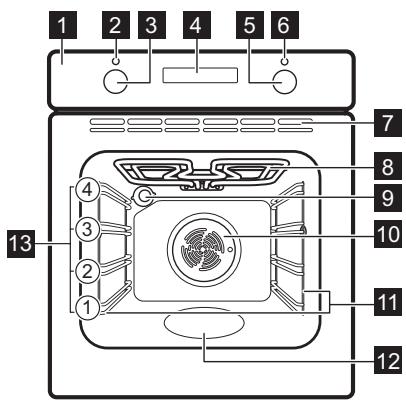 ELECTROLUX EOF5C50V - EOF5C50BZ - Genel bakş - 1