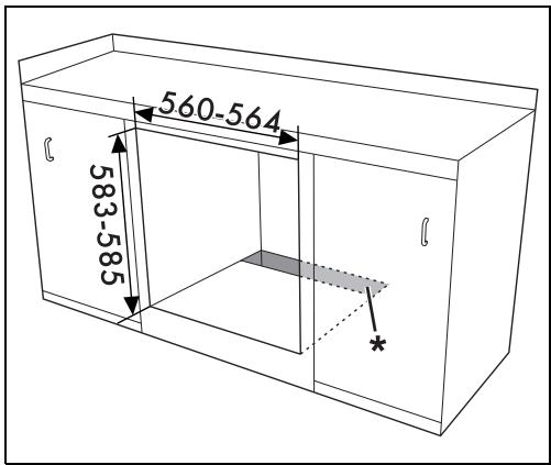 SMEG SOP6302TX - Encastrement en colonne (mm) - 9