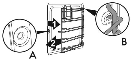 SMEG SOP6302TX - Démontage des glissières de support pour grilles et lèchefrites - 1
