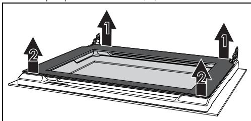 SMEG SOP6302TX - Démontage des vitres internes - 1