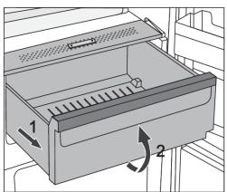 GORENJE OBRB615DBK  -  OBRB615DR - Bac à légumes avec régulateur d'humidité (criszone) * - 3