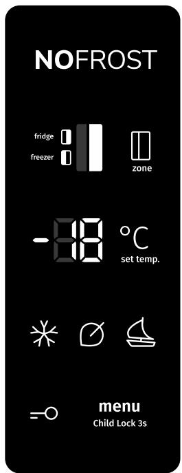 GORENJE NS9FSWD - RÉGLAGE DE LA TEMPERATURE - 1