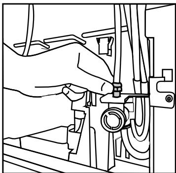 BEKO GN162341XBN  -  GN162341XBRN - Conexión de la manguera de agua al aparato - 3