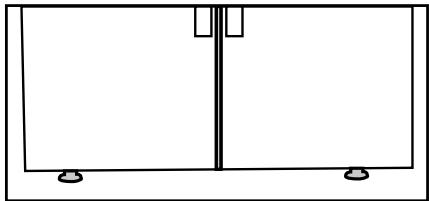BEKO GN162341XBN  -  GN162341XBRN - Bijstelling van de voeten - 1