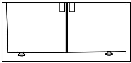 BEKO GN162341XBN  -  GN162341XBRN - Приспособување на ногалките - 1