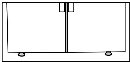 BEKO GN162341XBN  -  GN162341XBRN - Регулиране на краката - 1