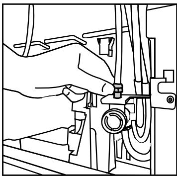 BEKO GN162341XBN  -  GN162341XBRN - Ligar a mangueira de água ao produto - 3