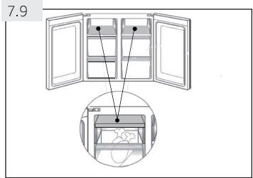 HAIER RTG684WHJ - Remarque: autocollant OK - 2