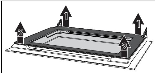 SMEG SOP6102S2PN - SOP6102S2PS - Démontage des vitres internes - 1
