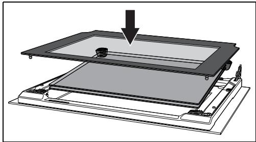 SMEG SOP6102S2PN - SOP6102S2PS - Démontage des vitres internes - 7