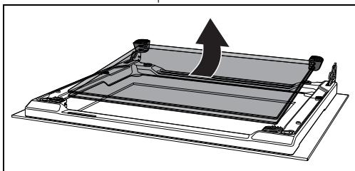 SMEG SOP6102S2PN - SOP6102S2PS - Démontage des vitres internes - 4