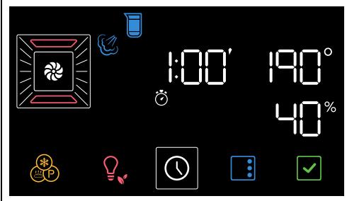 SMEG SOP6102S2PN - SOP6102S2PS - Configuration d'une cuisson avec vapeur assistée - 4