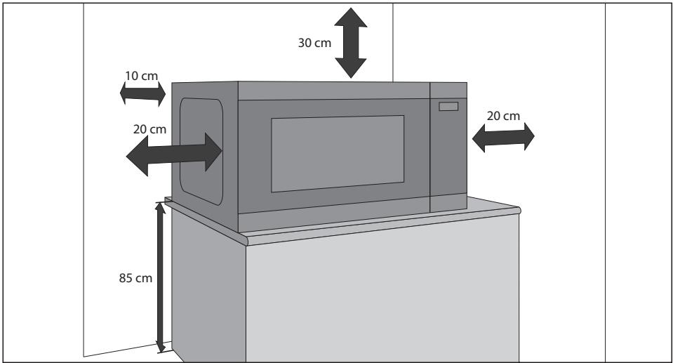 SHARP YC-MG81ES - INSTALACION - 1