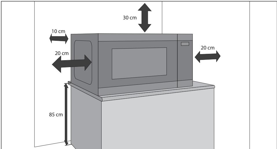 SHARP YC-MG81ES - INSTALLAZIONE - 1
