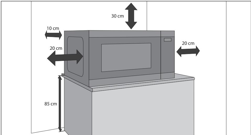SHARP YC-MG81ES - INSTALLATION - 1