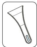 VALBERG CS 268 F W701T - Schraper in plastic (Op sommige modellen) - 1