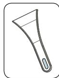 VALBERG CS 268 F W701T - Plastic scraper (on some models) - 1