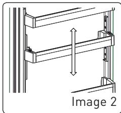 VALBERG CS 268 F W701T - Balconnet régable (dans certains modèles) - 2
