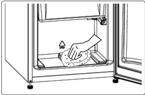 VALBERG CS 268 F W701T - Deicing the freezer - 1