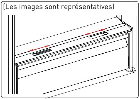 VALBERG CS 268 F W701T - Molette du bac à aliments frais (sur certains modèles) - 1