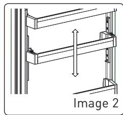 VALBERG CS 268 F W701T - Adjustable door shelf (on some models) - 2