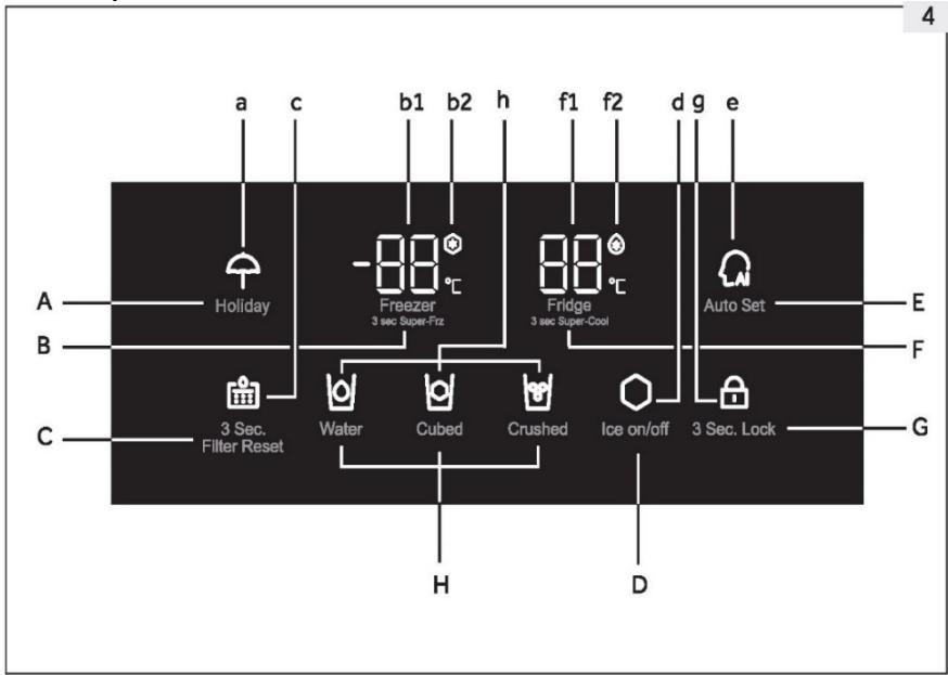 HAIER HSR5918DIPB - B: Chladiaci priestor - 1