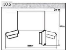 10.3 10 cm 100.5 cm 100mm