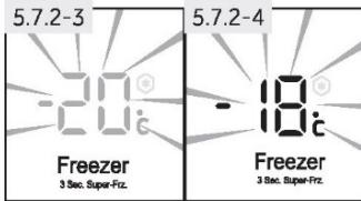 5.7.2-3 -20c Freezer 3 Sec. Super-Fiz. 5.7.2-4 -18c Freezer 3 Sec. Super-Fiz.
